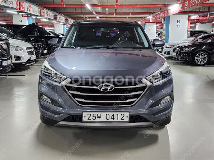 중고하이브리드 무사고 주행거리 짧은 쌩쌩한 신차급 싼타페입니다!--2