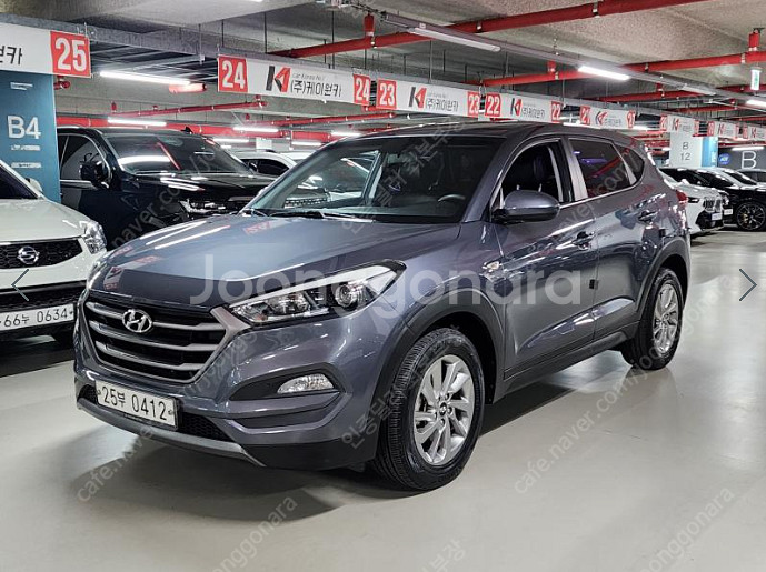 중고하이브리드 무사고 주행거리 짧은 쌩쌩한 신차급 싼타페입니다!--3