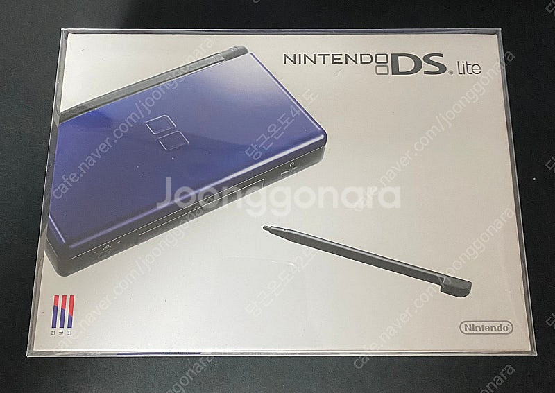 미개봉 새제품 한국 닌텐도 DS lite 코발트블루 판...--0
