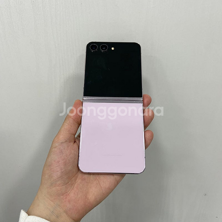 96599 갤럭시Z플립5 라벤더 256GB 부산 중고폰...--2