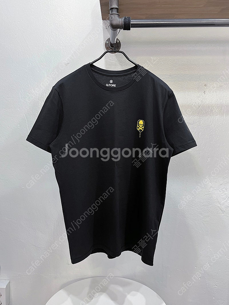 (95/s) 지포어 차콜블랙 남성 라운드넥 골프티셔츠--1