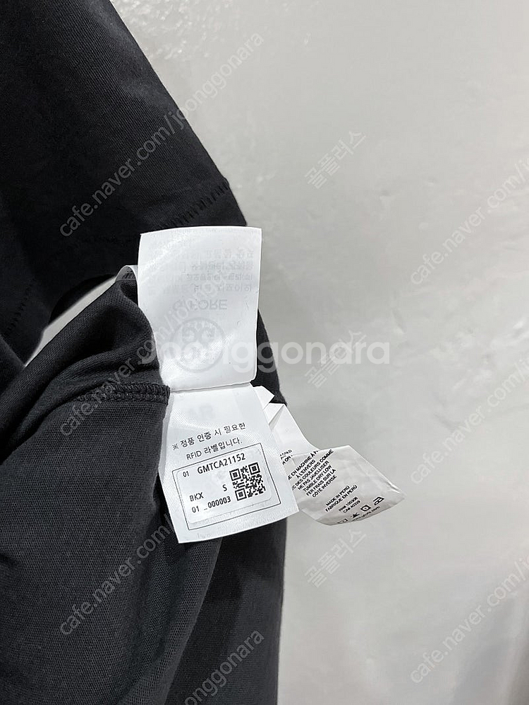 (95/s) 지포어 차콜블랙 남성 라운드넥 골프티셔츠--4