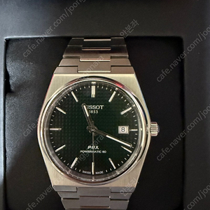 티쏘 PRX 40MM 파워매틱 80 그린판