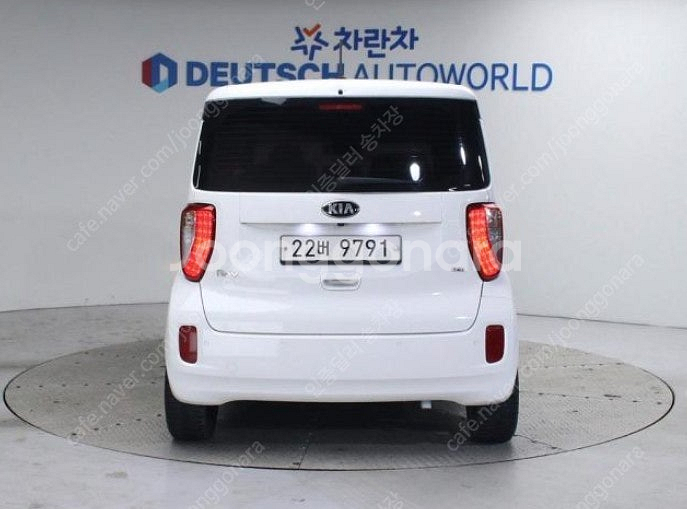 레이중고가격 기아 레이 가솔린 터보 흰색 바디 상태 좋은 무사고 중고차--9
