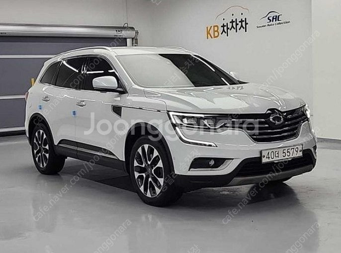 중고자동차가격 르노삼성 QM6 2016년식 중고차량 흰...--9
