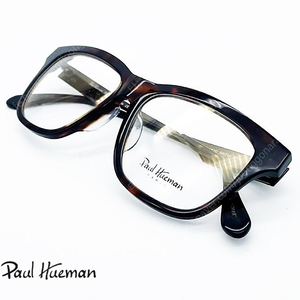 무배특가!! 폴휴먼 호피브라운 뿔테 안경점 고급 안경테 PHF-682D 새제품