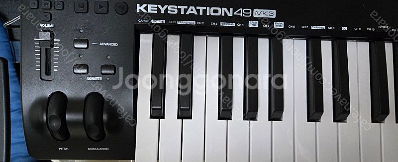 키보드 팝니다. 엠오디오 keystation 49 mk...--1