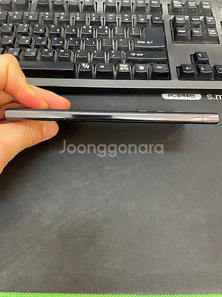 갤럭시S23울트라 블랙 256GB 무잔상 상태좋은 중고...--6