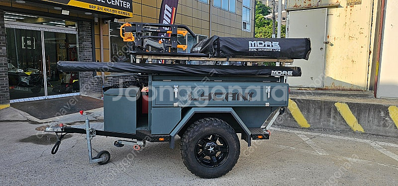 2016년 중고 라이카니 중고 캠핑 트레일러 어드벤쳐 풀옵션 리프트까지 작업완료된 제품 저렴하게 판매합니다^^--1