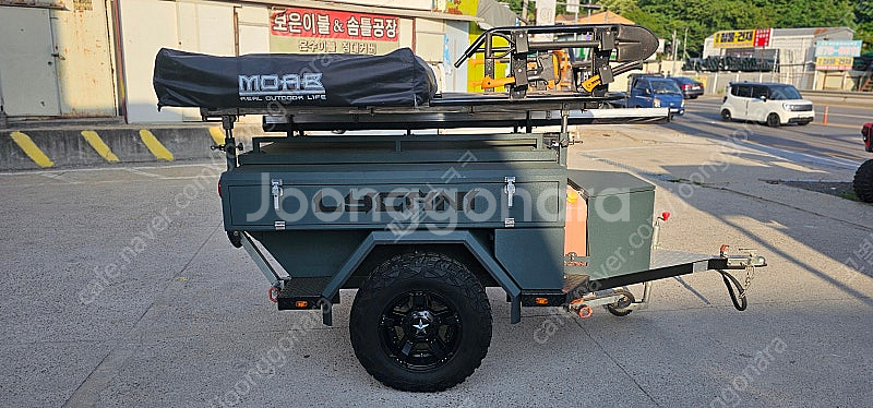 2016년 중고 라이카니 중고 캠핑 트레일러 어드벤쳐 풀옵션 리프트까지 작업완료된 제품 저렴하게 판매합니다^^--6