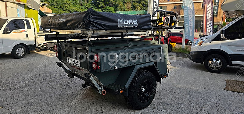 2016년 중고 라이카니 중고 캠핑 트레일러 어드벤쳐 풀옵션 리프트까지 작업완료된 제품 저렴하게 판매합니다^^--7