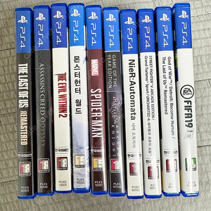 PS4 명작 인기타이틀 모음