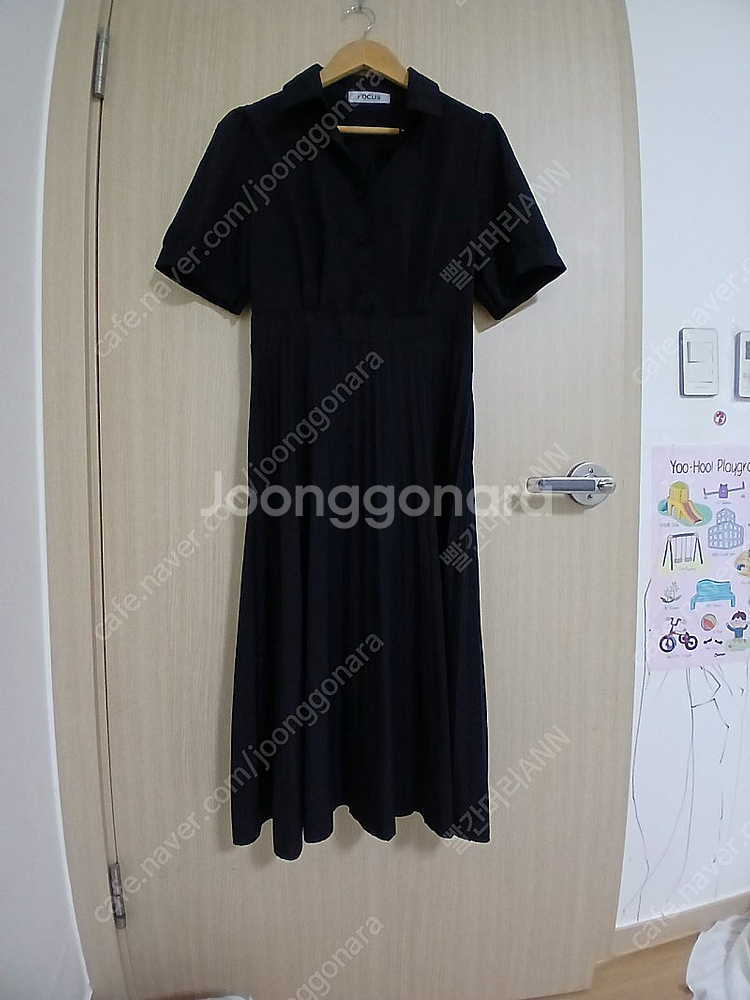 포커스 블랙 원피스--0