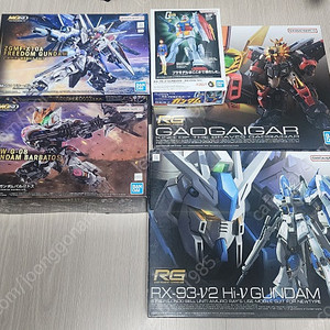 프라모델 일괄 판매합니다. (MGSD 프리덤, 발바토스 RG가오가이거, RG하이뉴, RX-78 REVIVAL Ver)
