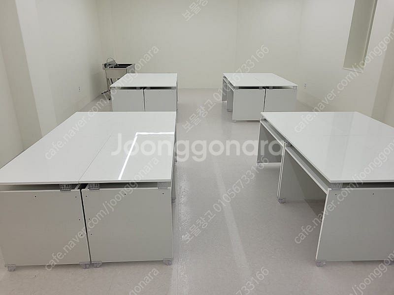 전국배송 인기 ! 깔끔 미술학원책상 (도화지수납함도 구...--6