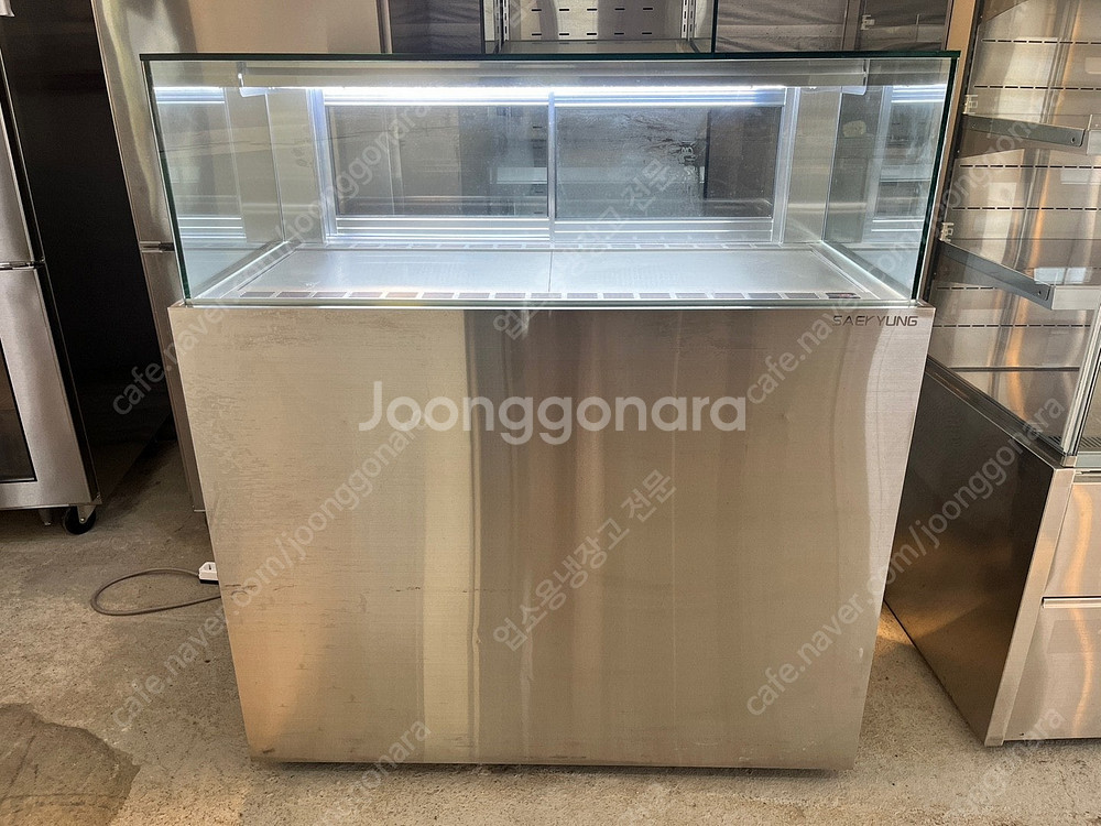 평대 샌드위치 냉장 중고쇼케이스 스텐 반찬 앞문형 와인...--9