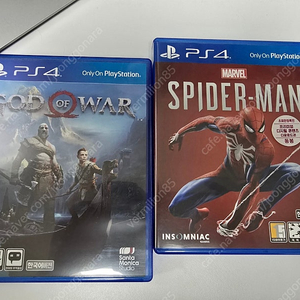 ps4 타이틀 갓오브워 스파이더맨 일괄