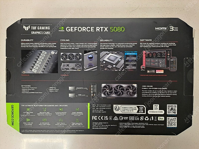 (개봉품) ASUS TUF RTX5080 OC--1