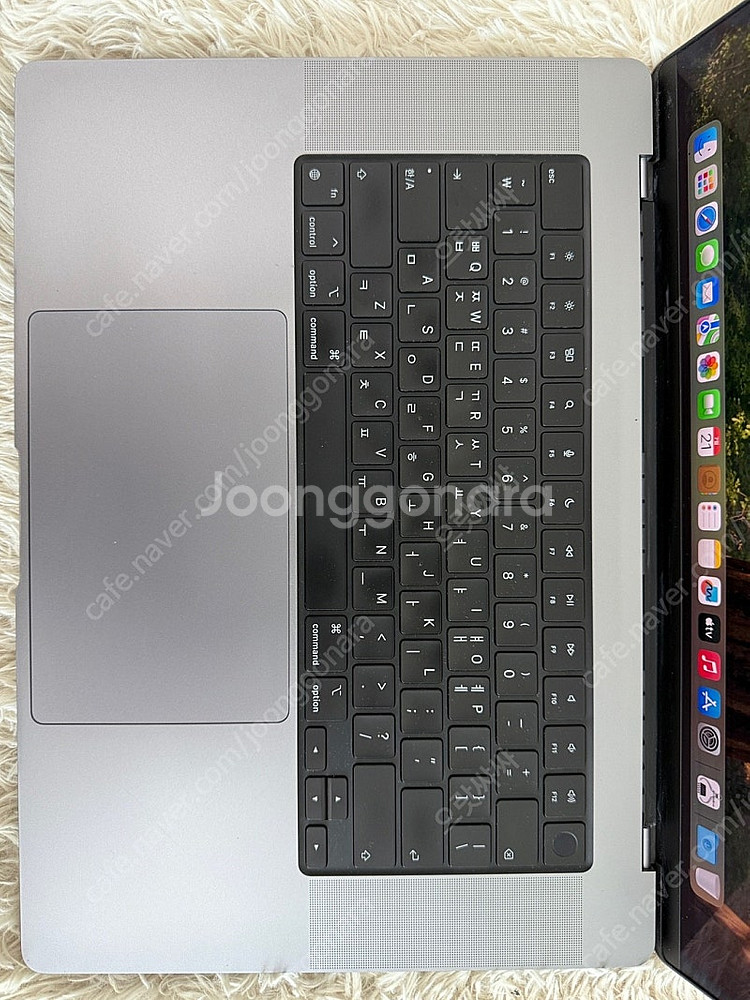 맥북 프로 M1 16인치 16GB 1TB 컨디션 좋음--4