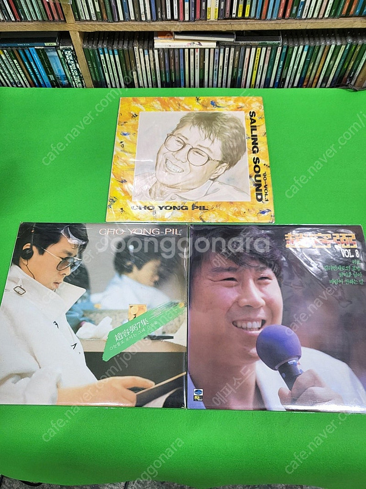 조용필 음반 LP 3장. 이승환 음반 LP 3장, 시인...--0