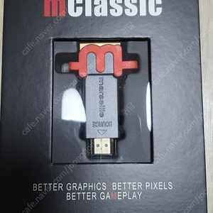 m classic 게임기 화질 개선 주변기기