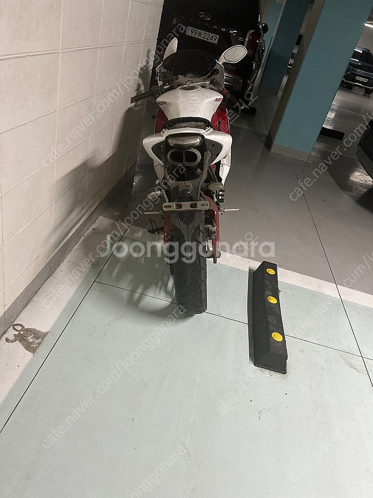 멕겔리 125r 중고 오토바이 부품용 무서류 단순분실--2