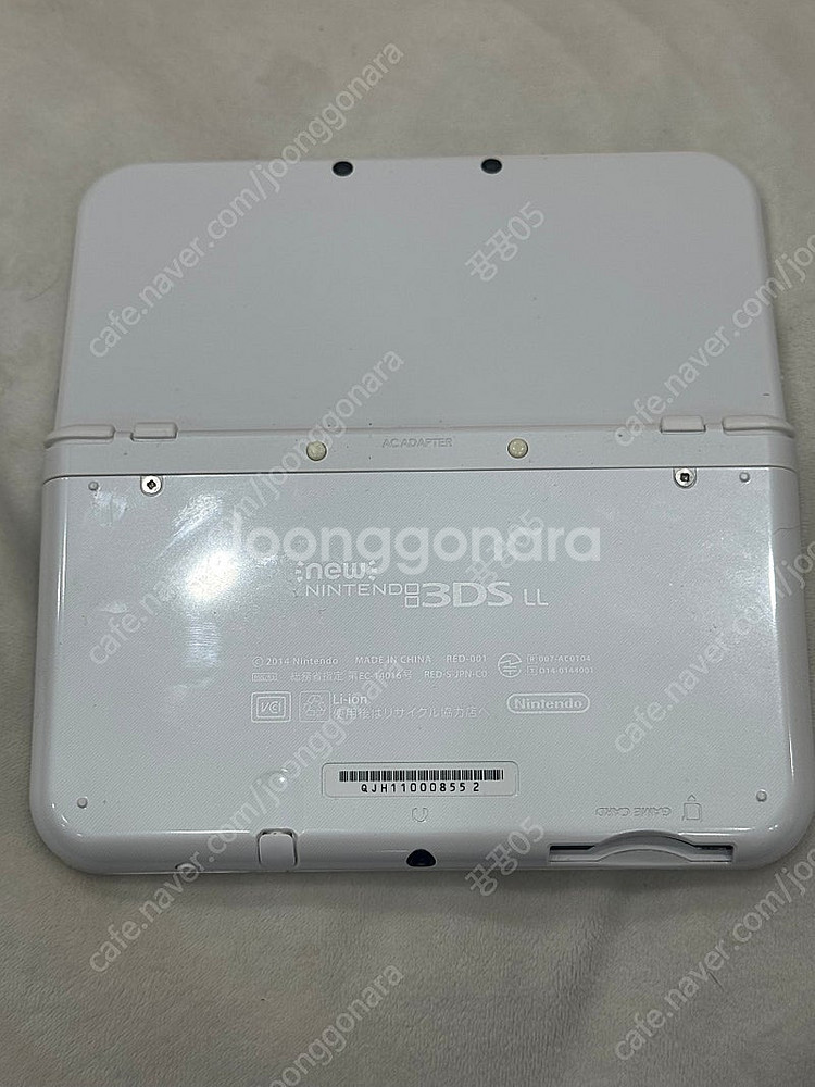 뉴닌텐도 3dsll 화이트 본체--0
