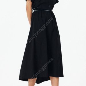 [새상품]보브(VOV) 셔츠 레이어드 밴딩 원피스(2024신상)