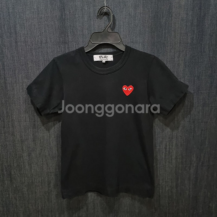 꼼데가르송 여성 반팔 면티셔츠 XS ,072210--0