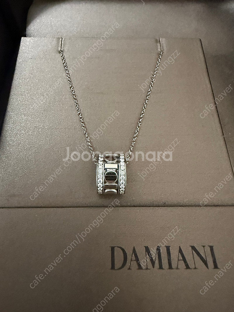 다미아니 벨에포크 릴 8.3mm 다이아 목걸이--3