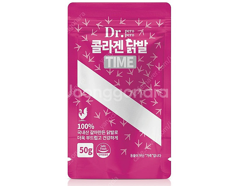 닥터 페로페로 콜라겐 닭발 순살연어임박 강아지간식--0