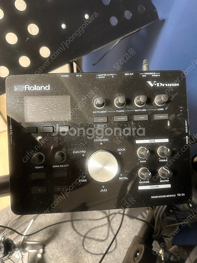롤랜드 전자드럼 td-25kv 풀세트 팝니다.--2