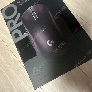 미개봉 국내 정품 로지텍 PRO X SUPERLIGHT 2 마우스 +로지텍 마우스패드