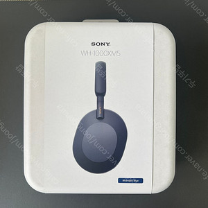 [미개봉] SONY WH-1000XM5 미드나잇블루 소니 헤드폰 헤드셋 음향기기 판매
