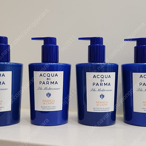 아쿠아디파르마 (ACQUA di PARMA) 아란치아 샴푸, 컨디셔녀, 샤워젤, 바디로션 300ml 새제품