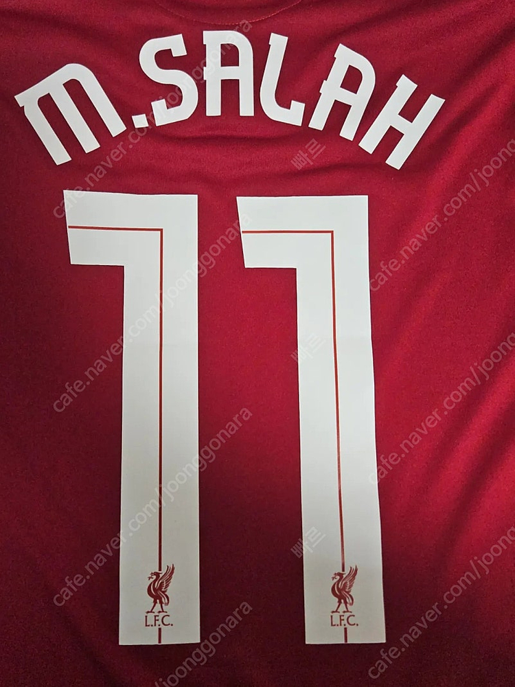 17-18 리버풀 홈 살라 유니폼--8