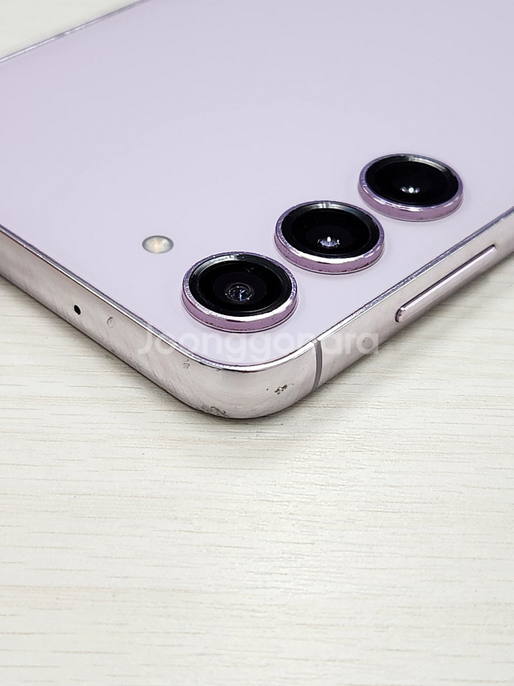 갤럭시 S23 라벤더색상 256용량 상태좋은 무잔상 미...--6