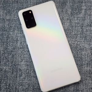 갤럭시 S20플러스 화이트 256기가 미파손 무잔상 가성비폰 10만에판매합니다