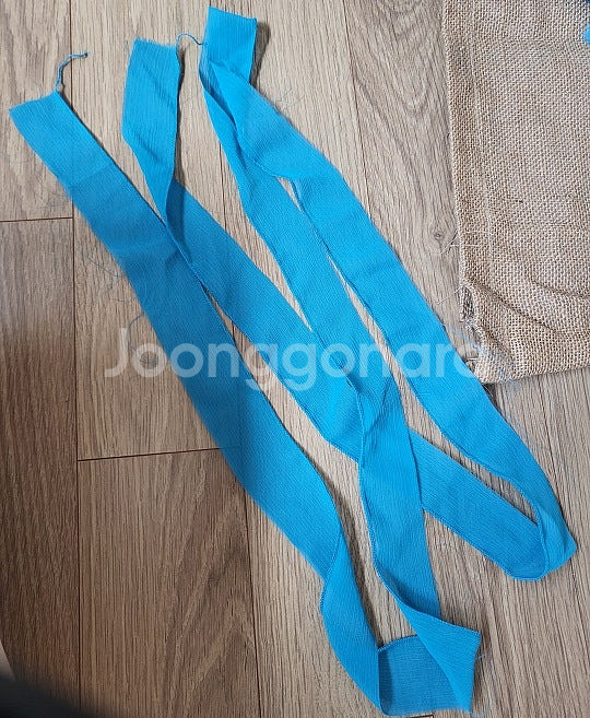 인터락 된 러플용 쉬폰 끈 2M x 30개--2