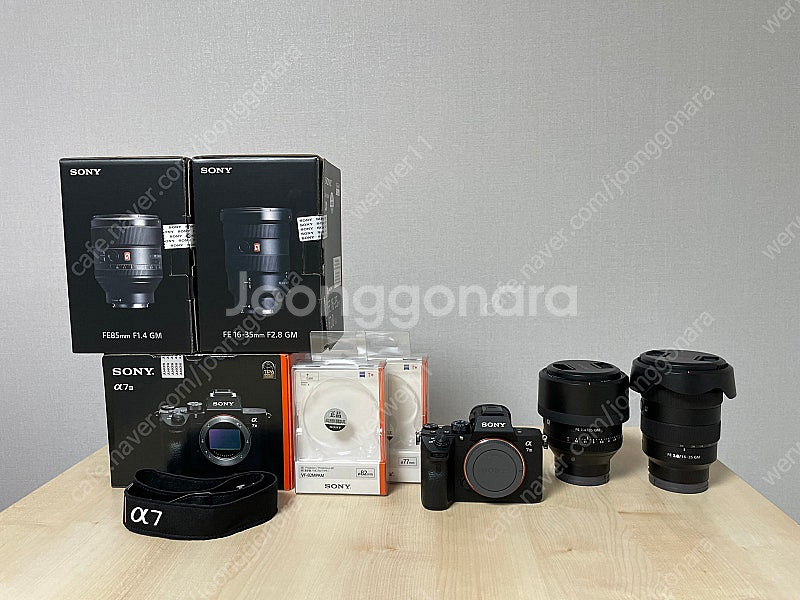소니 A7M3, 85gm, 16-35gm 일괄 판매합니...--0