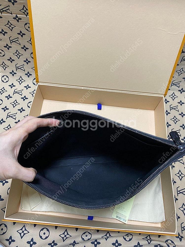 [GM] 루이비통 모노그램 쉐도우 클러치--6