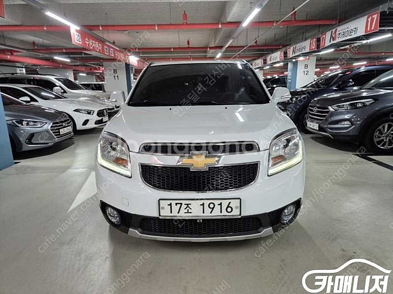 수원중고차 올란도 LPGi 플래티넘 패키지 2015 년식 흰색 가성비 중고차--2