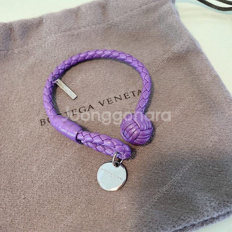 보테가 베네타 팔찌 퍼플 xs--0