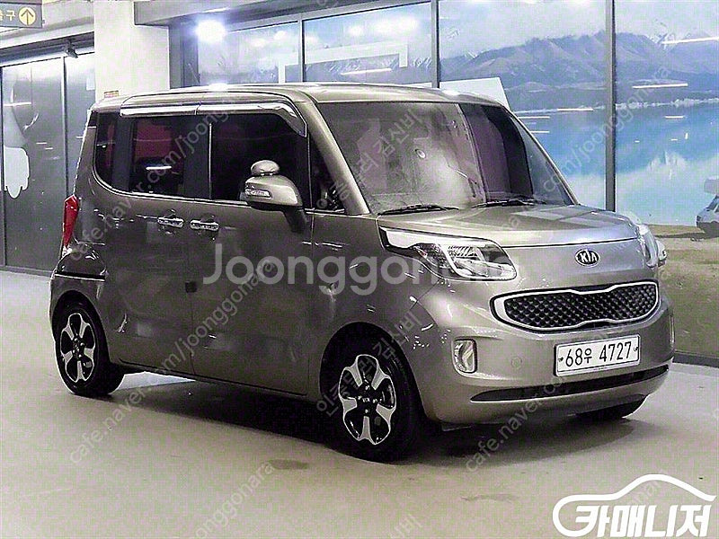 중고 레이 럭셔리 2016 년식 회색 상태 최상 중고차--0