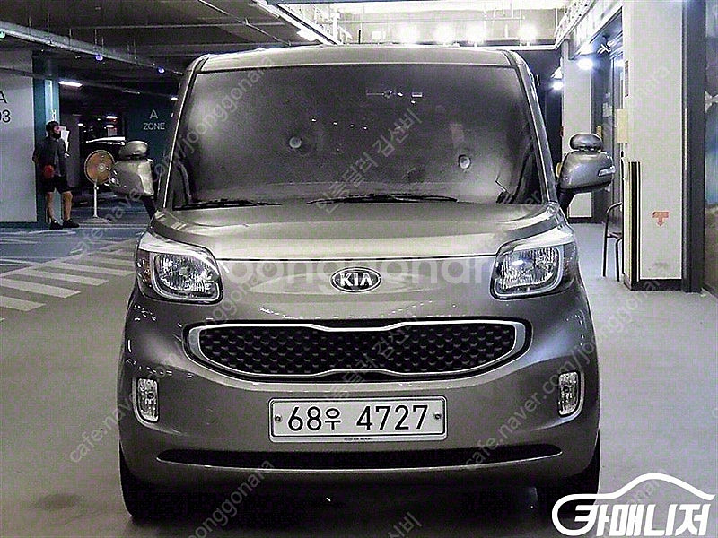 중고 레이 럭셔리 2016 년식 회색 상태 최상 중고차--2