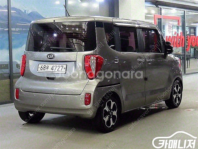 중고 레이 럭셔리 2016 년식 회색 상태 최상 중고차--4