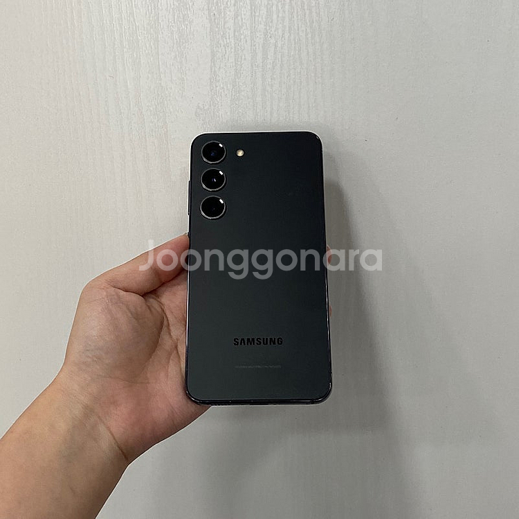 90596 갤럭시S23 블랙 256GB 부산 중고폰 팝...--2