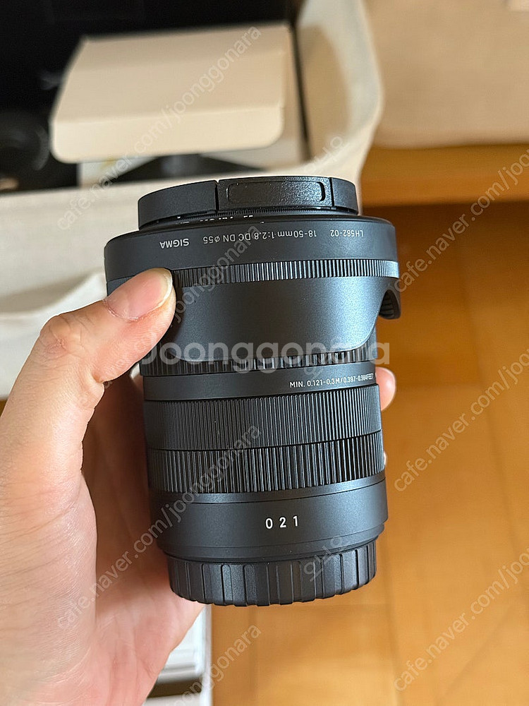 시그마 18-50mm F2.8 렌즈--1