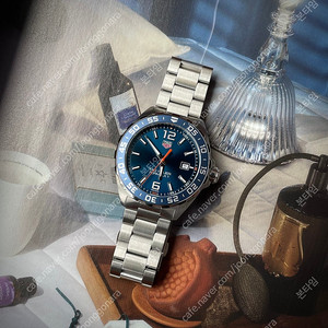 태그호이어 포뮬러 1 청판 데이트 43mm 쿼츠 WAZ1010.BA0842