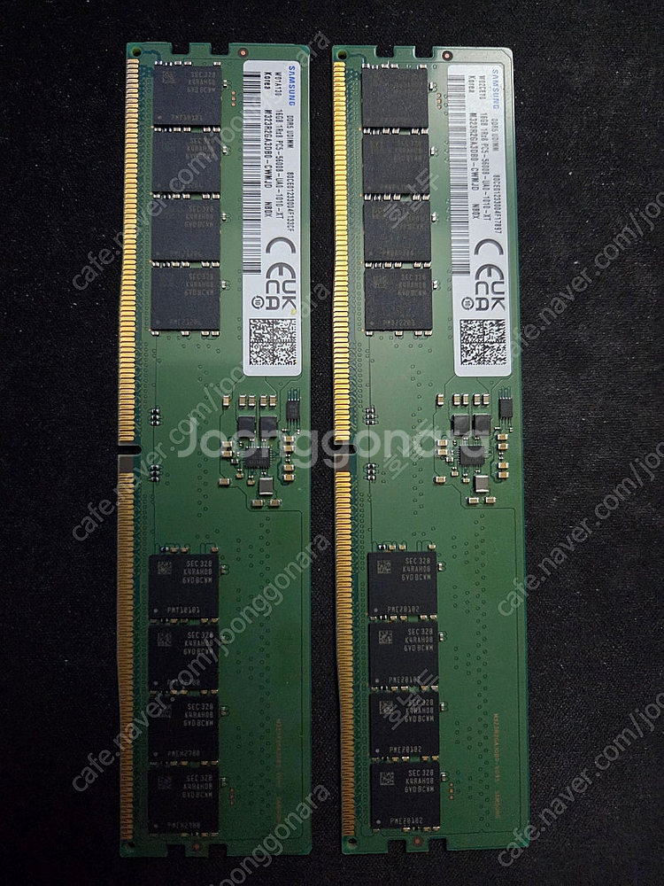 삼성 시금치 DDR5 5600 16Gx2(32G)팝니다--0